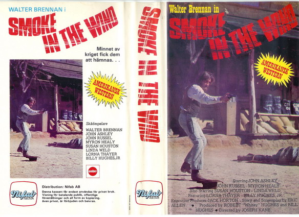 SMOKE IN THE WIND (VHS) kopierat omslag