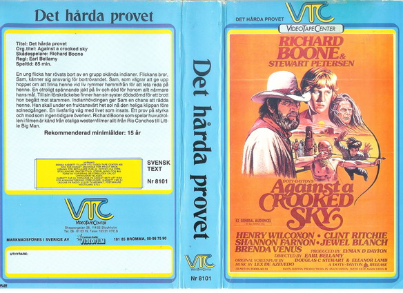 8101 DET HÅRDA PROVET  (VHS)