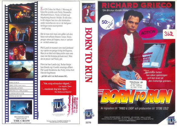 2278 BORN TO RUN (VHS)