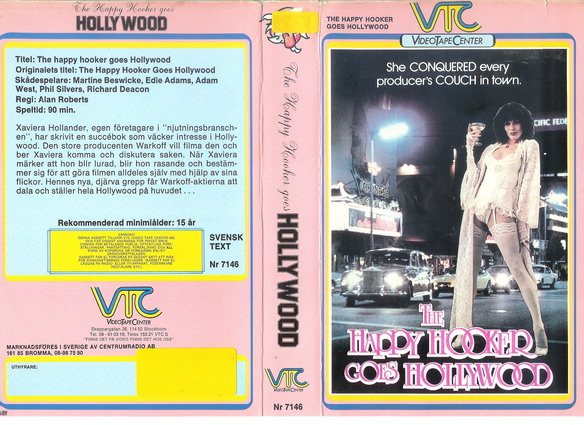 7146  HAPPY HOOKER GOES TO HOLLYWOOD (VHS)