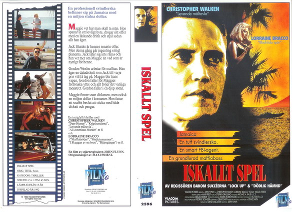 2596 ISKALLT SPEL (VHS)