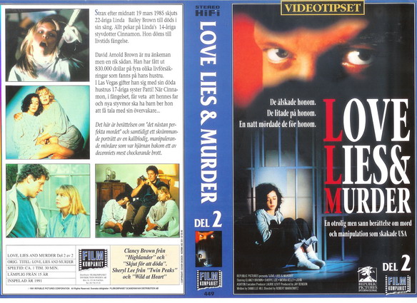 449 Love Lies And Murder Del 2 (VHS)