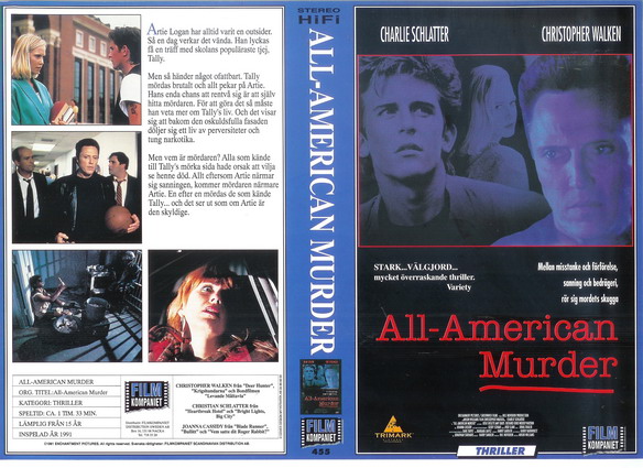 455 All-American Murder (VHS)