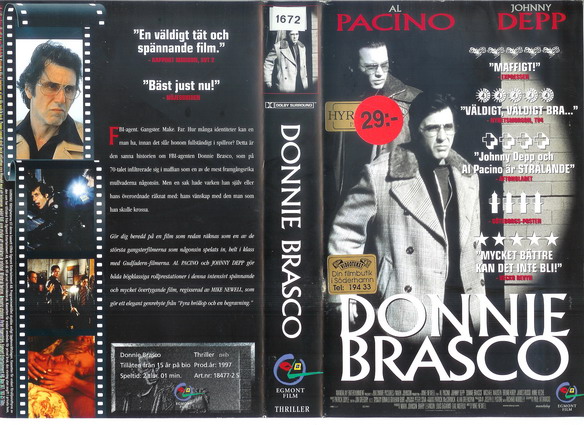 18477 DONNIE BRASCO (VHS)