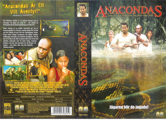 ANACONDAS-HUNT FOR THE BLOOD ORCHID (VHS)