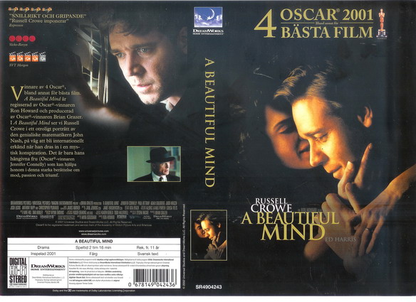 A BEAUTIFUL MIND (VHS)