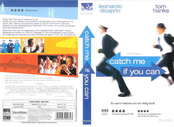 CATCH ME IF YOU CAN (VHS)