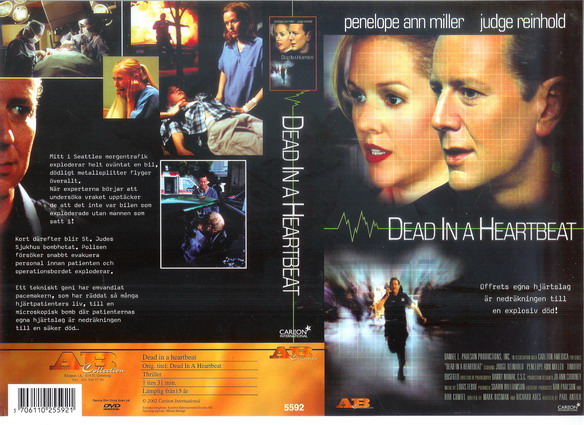 DEAD IN A HEARTBEAT(Vhs-Omslag)