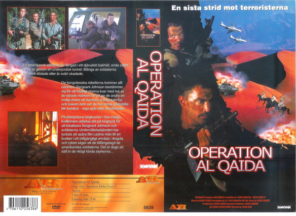 OPERATION AL QAIDA(Vhs-Omslag)