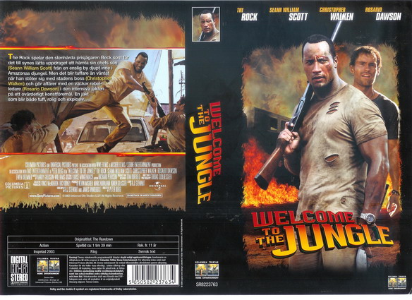 WELCOME TO THE JUNGLE (VHS)