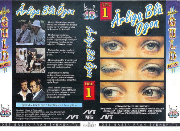ÄRLIGA BLÅ ÖGON DEL 1 (VHS)