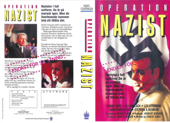 OPERATION NAZIST(vhs omslag)