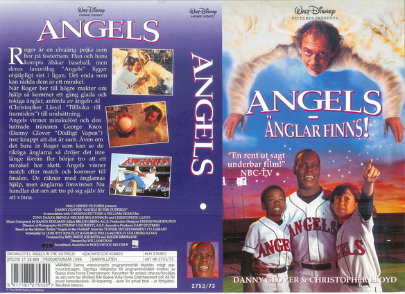 ANGELS-ÄNGLAR FINNS (Vhs-Omslag)