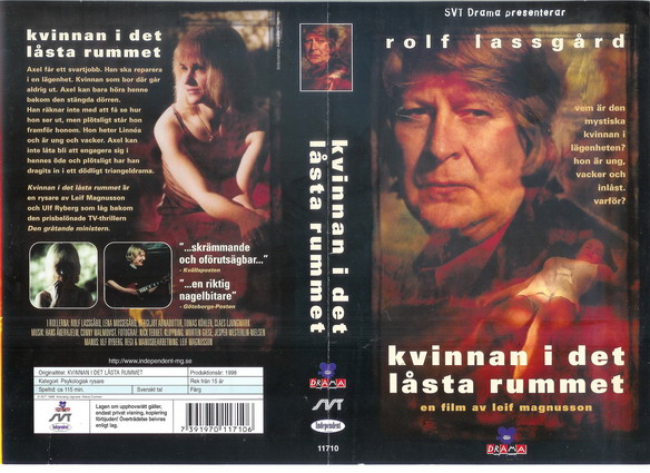 11710 KVINNAN I DET LÅSTA RUMMET (VHS)
