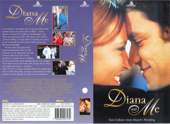 DIANA AND ME (VHS)