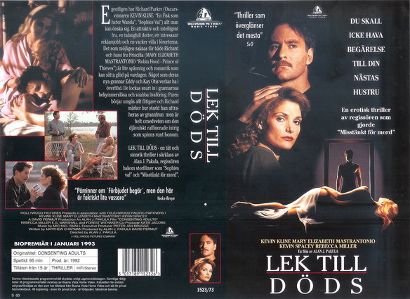 1523/73 LEK TILL DÖDS (VHS)