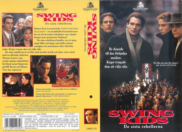 1493/73 SWING KIDS (VHS)