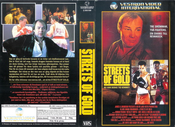 STREETS OF GOLD (vhs)