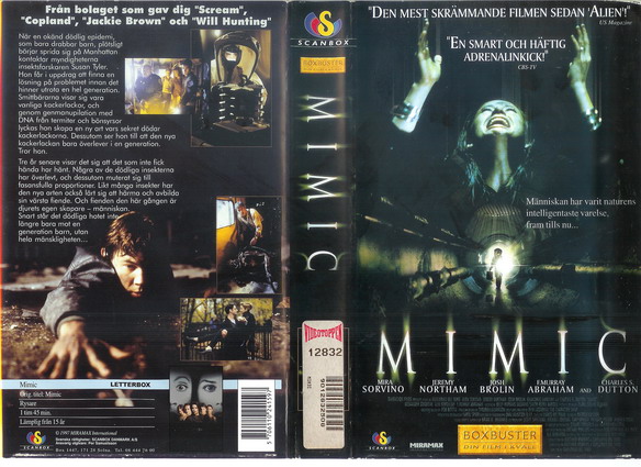 MIMIC (vhs-omslag)