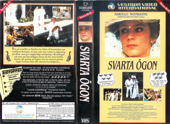 SVARTA ÖGON (VHS)