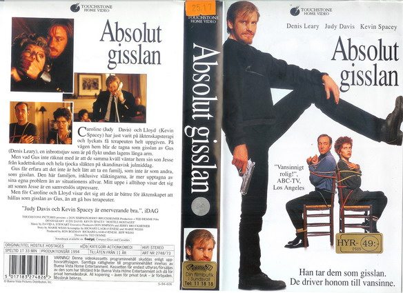 2748/73 ABSOLUT GISSLAN (VHS)