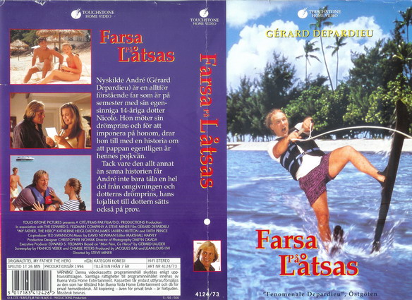 4124/73 FARSA PÅ LÅTSAS (VHS)