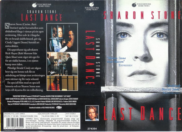 LAST DANCE (VHS)