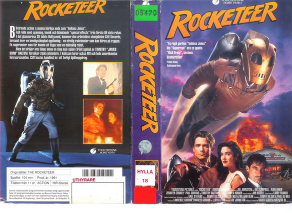 ROCKETEER (VHS)