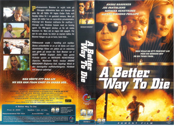 A BETTER WAY TO DIE (Vhs-Omslag)