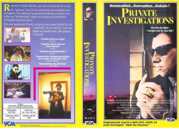 144 Private Investigations (VHS)