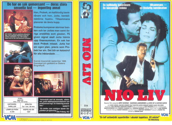 226 Nio Liv (VHS)