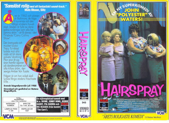243 Hairspray  (VHS)