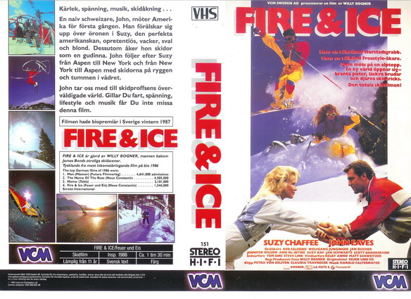 FIRE & ICE  (Vhs omslag)