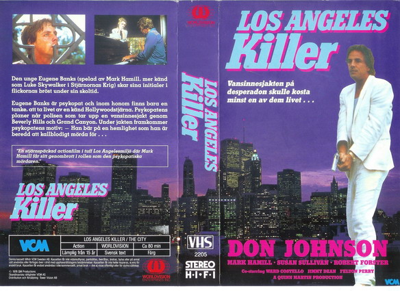 LOS ANGELES KILLER  (Vhs omslag)