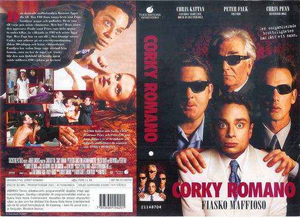 CORKY ROMANO (vhs-omslag)
