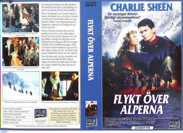 427 FLYKT ÖVER ALPERNA (VHS)