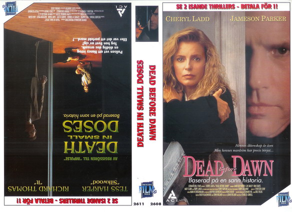 DEAD BEFORE DAWN+ DEATH IN SMALL DOSES (Vhs-Omslag)