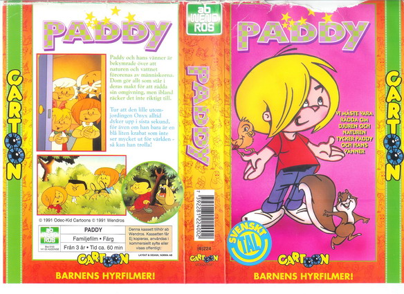 224 PADDY (VHS)