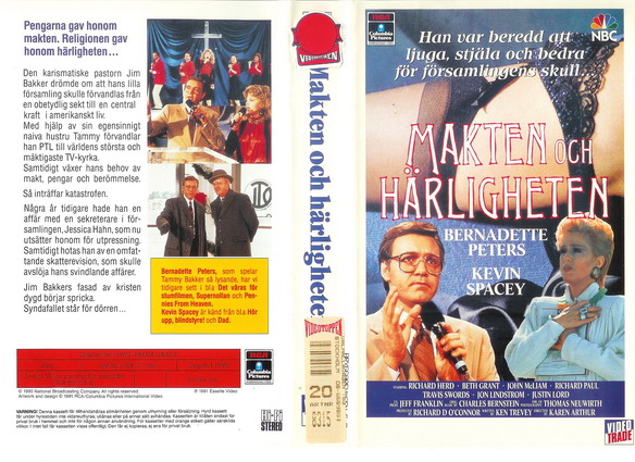 52554 MAKTEN OCH HÄRLIGHETEN (VHS)