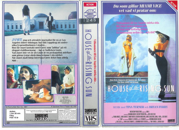 HOUSE OF THE RISING SUN (vhs)