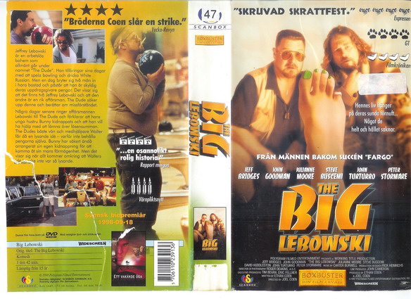 3913 BIG LEBOWSKI (VHS)