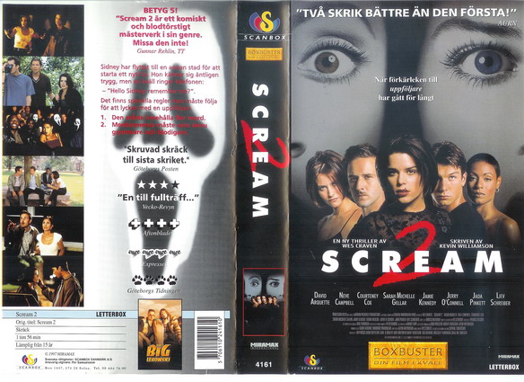 4161 SCREAM 2 (VHS)