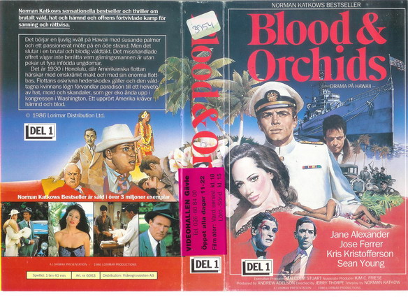 BLOOD & ORCHIDS DEL 1(vhs omslag)