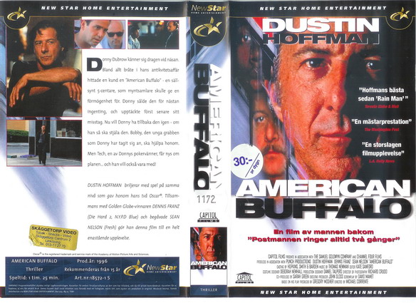 AMERICAN BUFFALO (VHS)