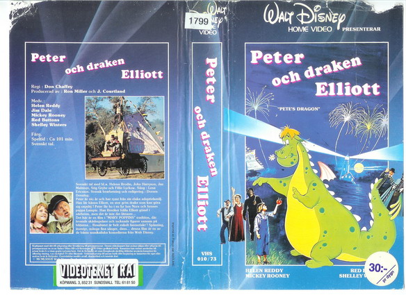 010/73 PETER OCH DRAKEN ELLIOT (VHS)