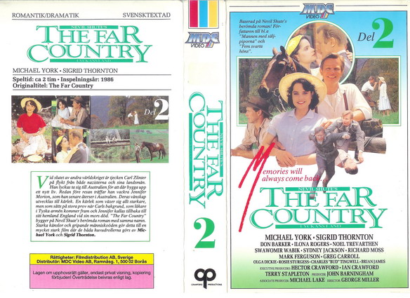 FAR COUNTRY DEL 2  (VHS)