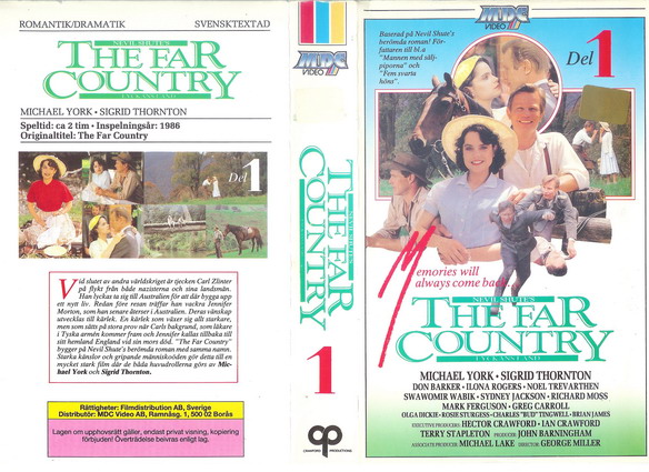FAR COUNTRY DEL 1  (VHS)