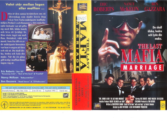 LAST MAFIA MARRIAGE (VHS)