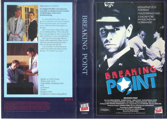 26296 BREAKING POINT (VHS)