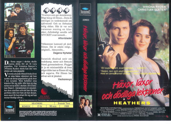 HÄXOR,LÄXOR OCH DÖDLIGA LEKTIONER (VHS)